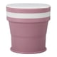 thumbnail image 2 of Botella de Agua Portátil ANGGREK Mini Taza de Café Compacta de Silicona 350 ml Color Morado, 2 of 7