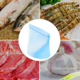 thumbnail image 1 of Bolsa de almacenamiento de alimentos de silicona Contenedor de congelador sellado de frutas reutilizable Autosellado Hugtrwg  Para estrenar, 1 of 7