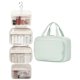 thumbnail image 4 of Neceser de viaje Narwey a rayas para mujer, color verde menta, 4 of 8