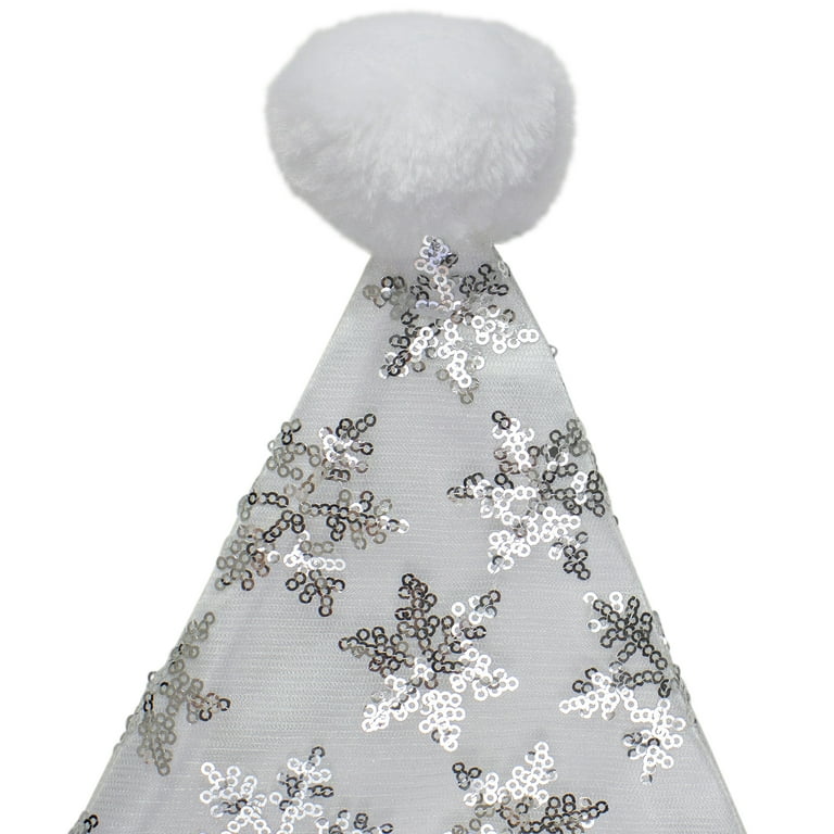 Silver christmas hat online