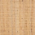 thumbnail image 4 of bali & pari Kalimantan Light Honey Rattan and Mahogany Wood Square Coffee Table, 4 of 6