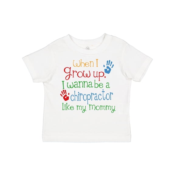 Inktastic Chiropractor Like Mommy Boys or Girls Toddler T-Shirt
