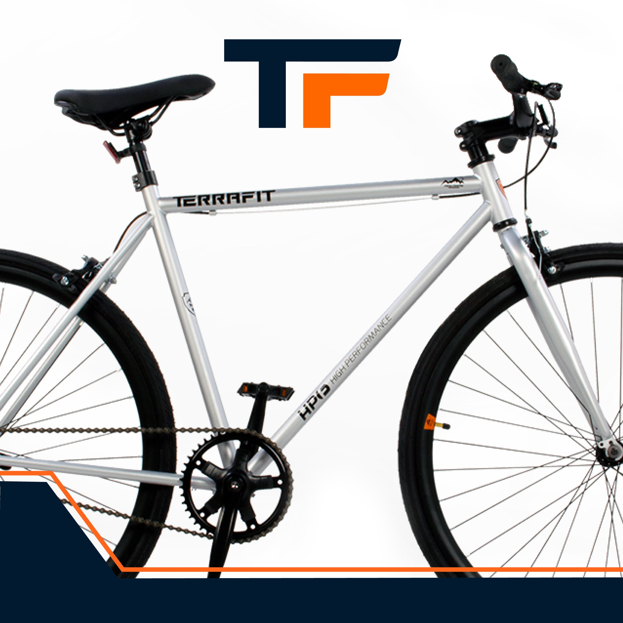 Bicicleta Fixie Rodada 700 Ciudad Atenea Adulto Terrafit Urbana Walmart en linea