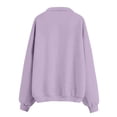 thumbnail image 5 of Sewkxo Women's 2026 Spring Zip Up Y2K Hoodies Casual Long Sleeve Sweatshirts Fall Track Jackets with Pockets,Purple 3XL, 5 of 5