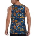 thumbnail image 3 of Xecao Funny Steam Train Men's Tank Top Workout Quick Dry Sleeveless Gym Jogging Muscle Shirts Summer Swim Beach Tops, 3 of 9