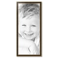 thumbnail image 2 of ArtToFrames 18" x 42" Black Panel With Gold Lip Picture Frame, 18x42 inch Multi Wood Poster Frame (WOM-5092),  Pack, 2 of 7