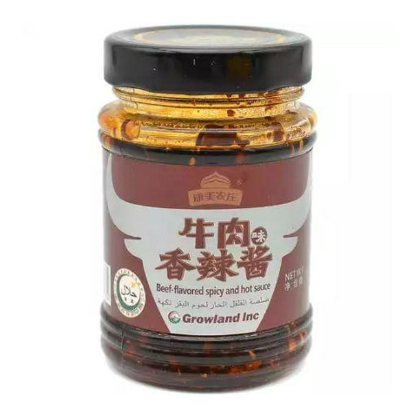 Kangmei Beef Flavored Spicy And Hot Sauce 7 OZ