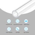 thumbnail image 3 of Unique Bargains Tube Rond en Acrylique Rigide Transparent 8mm ID x 12mm OD x 305mm Lot de 2, 3 of 6