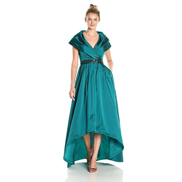 adrianna papell emerald green