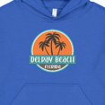 thumbnail image 3 of Inktastic Delray Beach Florida Travel Youth Hoodie Sweatshirt, 3 of 4