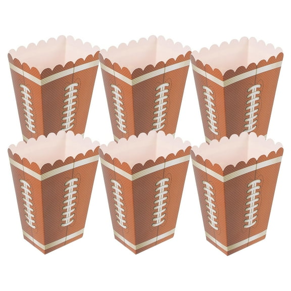 WHAMVOX  6 Pcs Football Party Decorations Baseball Wrapping Paper Baby