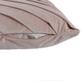 thumbnail image 5 of Thro 20x14 James Pleated Velvet Pillow Grey, 5 of 5