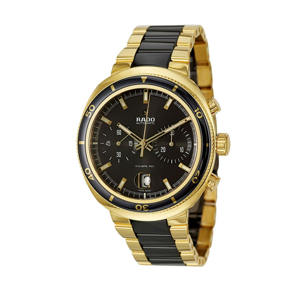 rado automatic gold watch