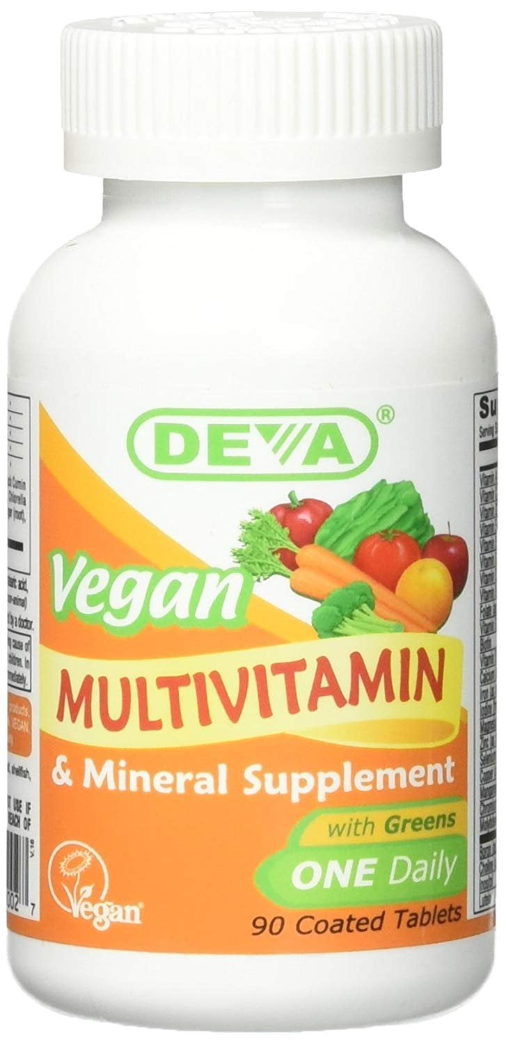 Deva Vegan Vitamins Daily Multivitamin & Mineral Supplement 90 tablets
