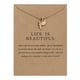 thumbnail image 1 of XWSHYW Collares Colgantes Collar Serie Haz Collar de Colibrí Cadena de Clavícula Femenina, 1 of 2