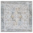 thumbnail image 2 of SAFAVIEH Tucson Jayla Oriental Machine Washable Area Rug, Beige/Gray, 9' x 9' Square, 2 of 16