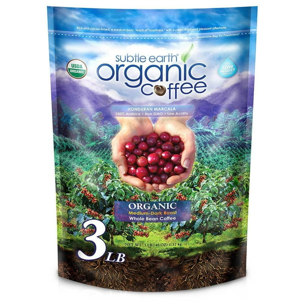 Whole Bean Arabica Coffee, Medium Dark Roast (48 oz.)