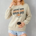 thumbnail image 5 of Liacowi Women Juniors Loose Sweatshirt Letter Print Long Sleeve Pullover Tops Casual Streetwear for Teen Plus Size S-3XL, 5 of 8