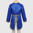 thumbnail image 4 of Disfraz de príncipe para bebé niño, chaqueta de esmoquin con cuello vuelto para Halloween, disfraz para fiesta temática, 4 of 5