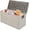 Brown, variant on BoldGear 75 Gallon Outdoor Storage Box, Lockable Plastic Storage Containers with Lid, Patio Deck Box Furniture for Garden, Pool, Balcony, Yard,Pink