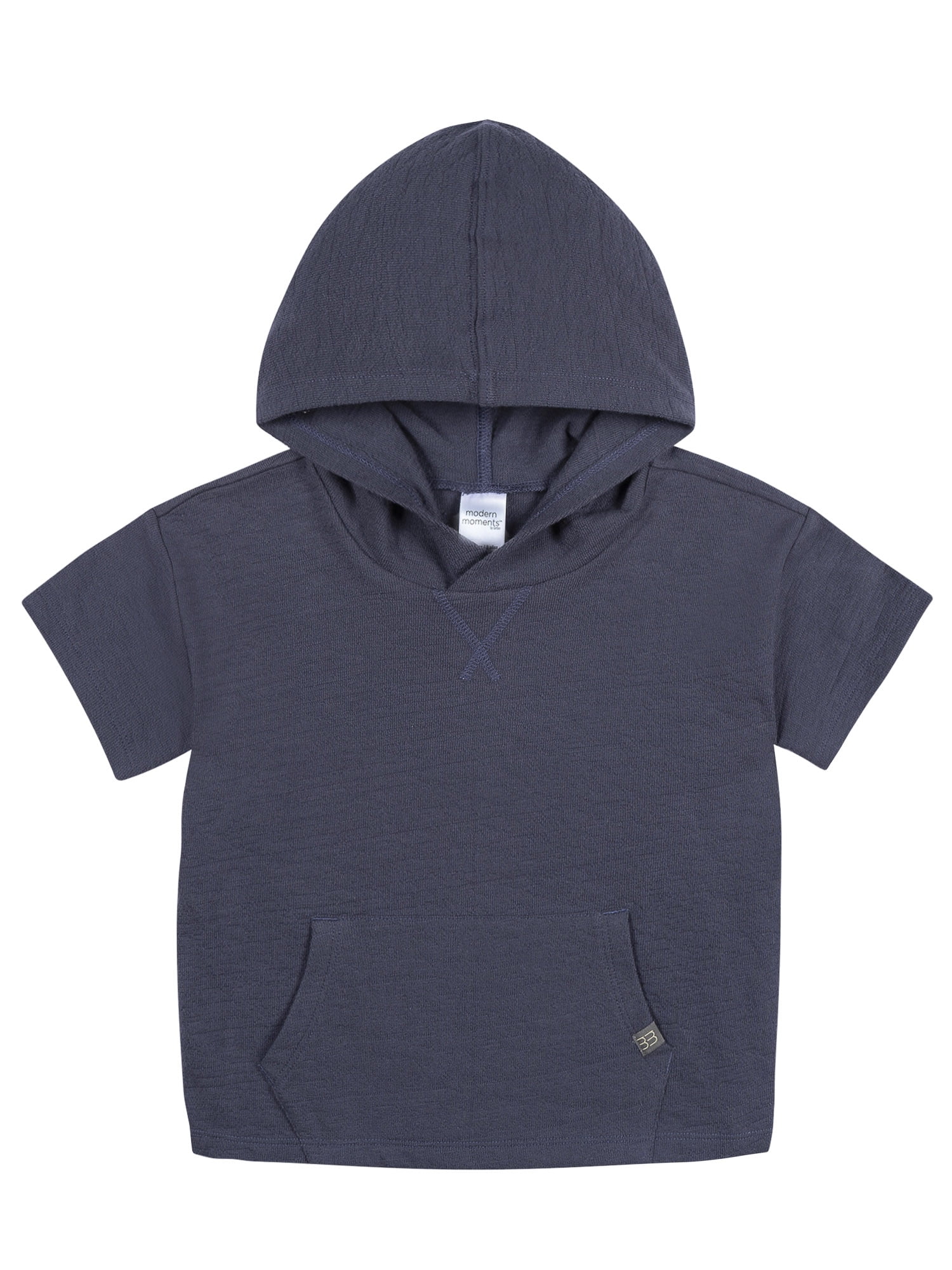Modern Moments by Gerber Toddler Boy Hooded Top and Short Outfit Set, 2-Piece, Sizes 12 Months - 5T