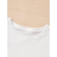 thumbnail image 3 of 1 Pce T-Shirt Imprimé Dessin Animé "Always Have a Good Mood" pour Filles, Col Rond Décontracté à Manches Courtes, Polyester Légèrement Extensible, Mode Été, 3 of 6