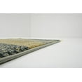 thumbnail image 5 of Unique Loom Fars Collection Tapis de Course Décontracté Moderne Tribal, 2 x 6 Pieds, Bleu Clair/beige, 5 of 5