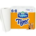 thumbnail image 1 of Royal Tiger Towel, Paper Towel, 6 Rolls, 66 Sheets Per Roll, 1 of 8