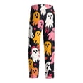 thumbnail image 6 of Trgacdwlo Halloween Pajama Pants Mens Funny Pumpkin Mens Pajama Bottoms Elastic Waist Drawstring Fall Winter Men's Sleep Pants, 6 of 7