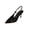 Black, variant on Slender Heel Slingback Pumps for Women - Pointed Toe Adjustable Buckle Kitten Heels Business Office Formal Evening Dress Shoes with Comfortable Lining