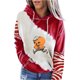 thumbnail image 4 of Blusa de manga larga con estampado de Halloween informal a la moda para mujer, jersey con capucha, Tops, sudadera Fridja  bvmnju5148, 4 of 5