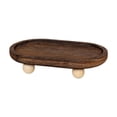 thumbnail image 1 of Bandeja de exhibición de madera con soporte que ahorra espacio para guardar objetos pequeños en vitrinas o para el Día de San Valentín. 20 cm x 12 cm x 45 cm, 1 of 9