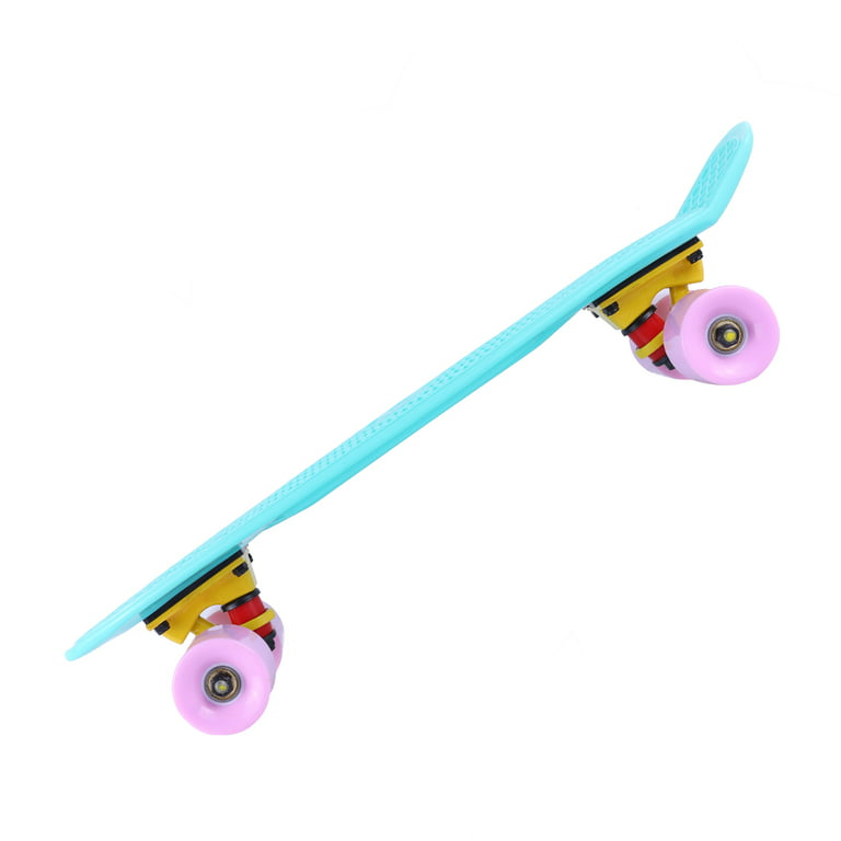 Retroride Mini Skateboard - Pink/Turquoise