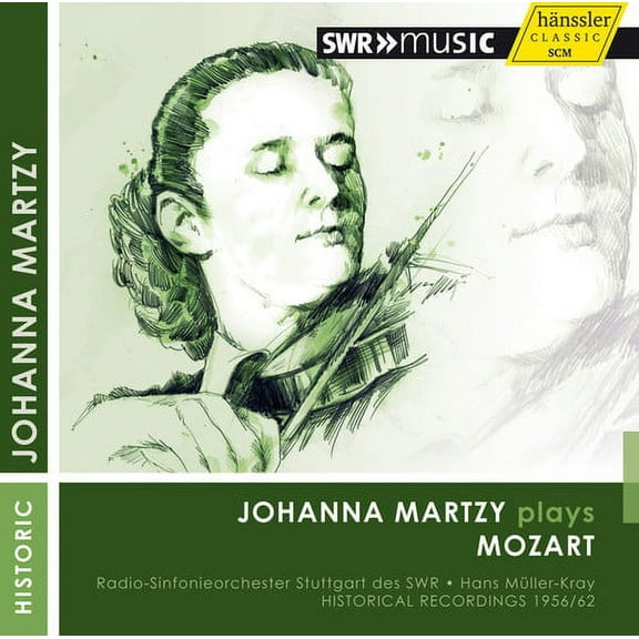 Mozart / Martzy / SWR Radio Sym Orch Stuttgart - Violin Concertos Nos. 3 & 4 - Music & Performance - CD