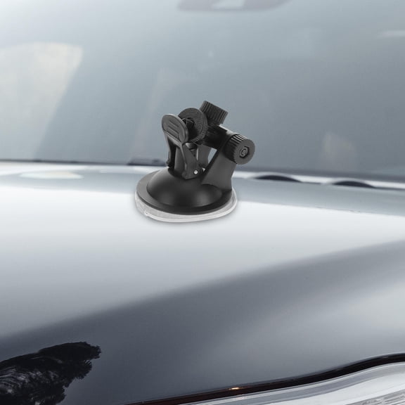 Milisten Dash Cam Suction Mount - Black, Versatile and Easy to Use for Cars, Plastic Metal Build
