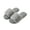 Dark Gray, variant on Dark Gray Womens Casual Round Toe Cotton Slippers Indoor Home Warm Soft Sole Slip On Winter House Shoes