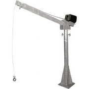 Vestil WTJ-20-4-AC-GAL AC Powered Jib Crane - 2000 lbs, Galvanized