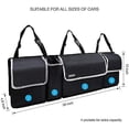 thumbnail image 2 of Car Organizer, Trunk Storage And Trunk Organizer Offer You The Greatest Possible Storage Space. Use It As A Rear Seat Cargo Organizer And Free Up Your, 2 of 3