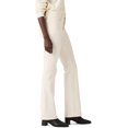 thumbnail image 3 of Levi's Women's 725 High Rise Bootcut Corduroy Jeans Egret Off White Size 6 Short, 3 of 3