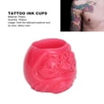 thumbnail image 4 of Tapas de Tinta, Vasos de Tinta para Tatuajes de 200 piezas, paquete con base plana, Vasos de tinta de 17 mm de Profundidad para higiene, convenientes para Cambiar pigmentos, 4 of 7