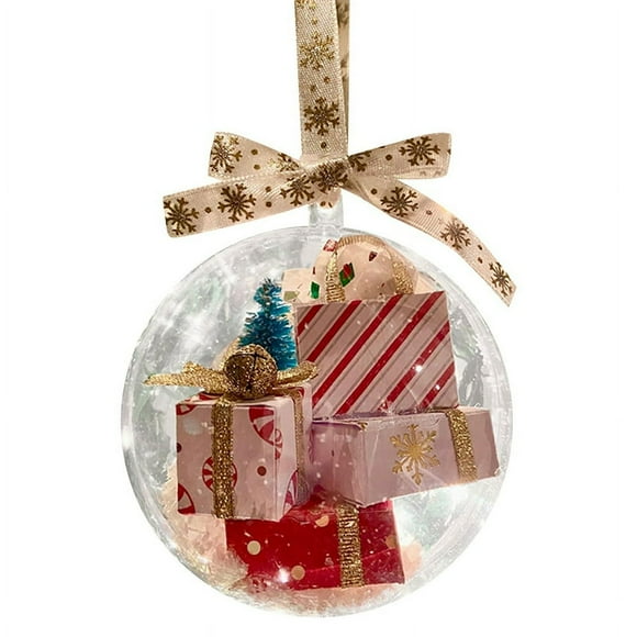 Mini Packages Ornament  Christmas Small Express Box Ornament Tree Decorations Christmas Balls Pendant For Home Office  Tree