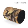 thumbnail image 4 of Ataque a los Titanes-theme Cylinder Pen Holder Pencil Organizer with Flannel Lining PVC Leather Material Cardboard Base for study work 10*8CM, 4 of 6