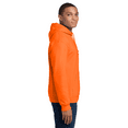 thumbnail image 4 of Gildan Heavy Blend Safety Pullover Hoodie, Safety Orange, Soft Fleece Hooded Sweatshirt, XL, 4 of 5
