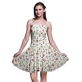 thumbnail image 1 of Bimba Robe Soleil Mini à Taille Smockée pour Femmes à Imprimé Floral Tenue de Fête d'Été-Xxx-Grand, 1 of 5