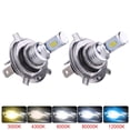 thumbnail image 2 of 2pcs Car LED Headlight Bulbs Mini Headlight Kit for Headlamp Bulb Fog Light H11 9006 HB4 9005 HB3 H4 H7 H8 H9 H1 80W 12000LM ,Easy to Use, 2 of 7
