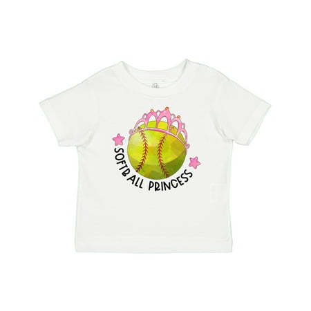 

Inktastic Softball Princess- Tiara Gift Baby Girl T-Shirt
