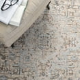 thumbnail image 6 of SAFAVIEH Moondust Portmont Distressed Polyester Runner Rug, Beige/Ivory, 2' x 8', 6 of 8