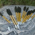 thumbnail image 2 of EROCK Aluminium Crossbow Bolts Arrows 6.5" Steel Broadhead Tips Hunting Arrows for 50-80lbs Mini Crossbow Archery Pistol - Fishing Hunting Target Practice-12pcs, 2 of 9