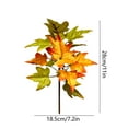 thumbnail image 4 of VQPeo Plastic Maple Leaf Branch Decor, Autumn Fluffies Bouquet, Thanksgiving & Halloween Table Centerpiece for Festive Home Styling, 4 of 6