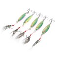 thumbnail image 3 of Señuelos De Anzuelo Triple, Herramienta De Pesca, Fuerte Penetración, Tentación Fuerte, Señuelos Artificiales Realistas Para Agua Dulce, 3 of 7